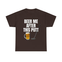 Beer Me After This Putt Golf Shirt