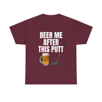 Beer Me After This Putt Golf Shirt