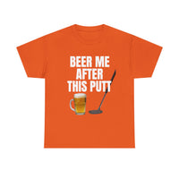 Beer Me After This Putt Golf Shirt