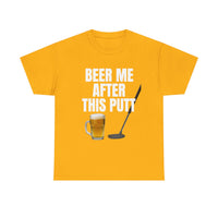 Beer Me After This Putt Golf Shirt